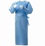 40gsm使い捨て可能な手術衣は3軒の病院の使い捨て可能な分離の衣類の患者を水平にする